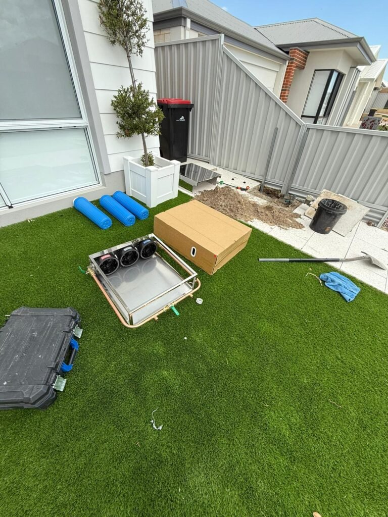 Water filter out of the box